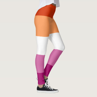 Leggings Bandera del Orgullo Lésbico LGBTQ