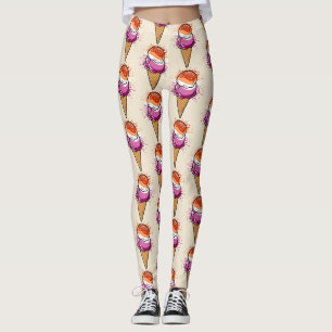 Leggings Bandera del Orgullo LGBT de lesbianas aburridas Cr