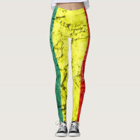 Bandera del reggae del vintage