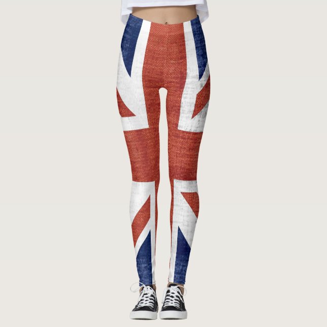 Leggings Bandera del Reino Unido #2 (Anverso)