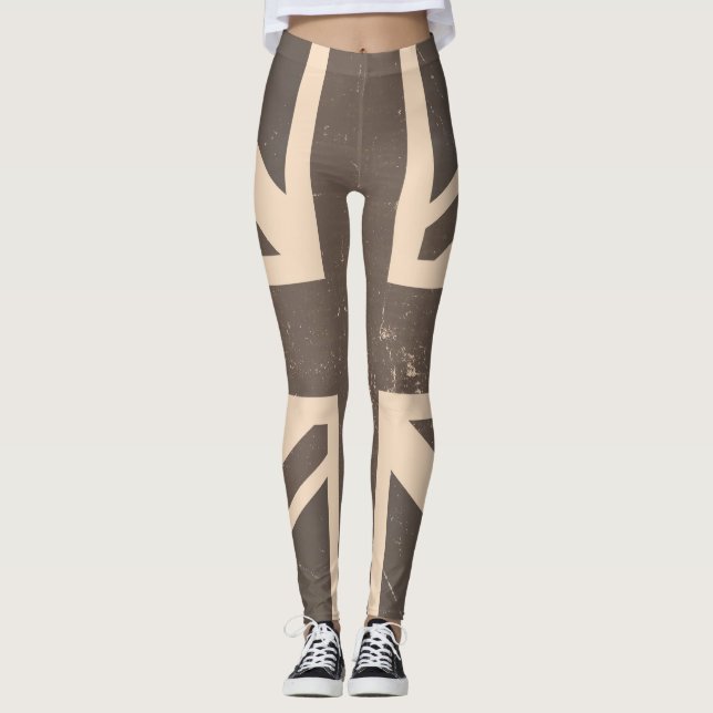 Leggings Bandera del Reino Unido #4 (Anverso)
