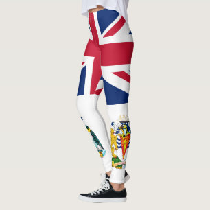 Leggings Bandera del Territorio Antártico Británico
