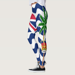 Leggings Bandera del Territorio Británico del Océano Índico