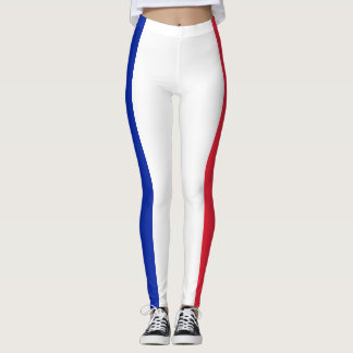Leggings Bandera divertida de las piernas Francia |Regalos
