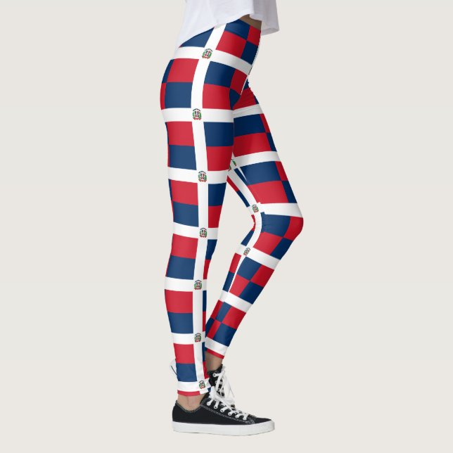 Leggings Bandera dominicana (Derecha)