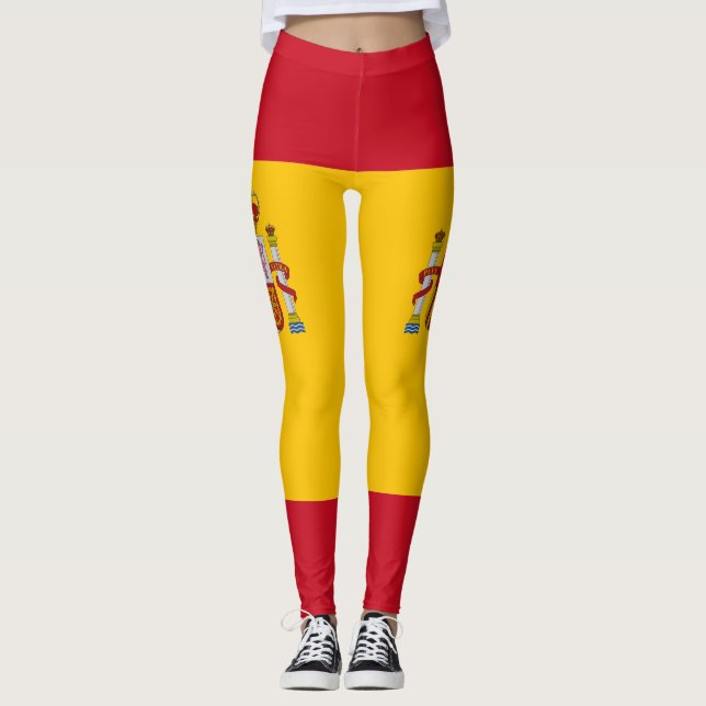Leggings Bandera española (Anverso)