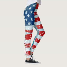 Leggings Bandera estadounidense