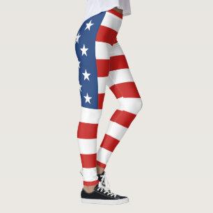 Leggings Bandera estadounidense
