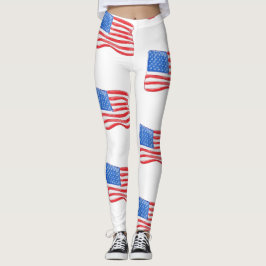 Leggings Bandera estadounidense