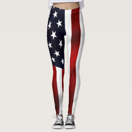 Leggings Bandera estadounidense