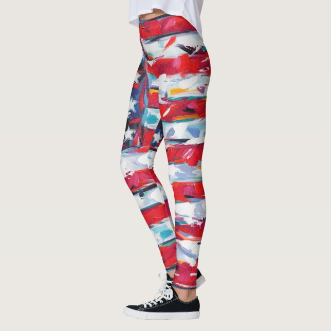Leggings Bandera estadounidense (Izquierda)