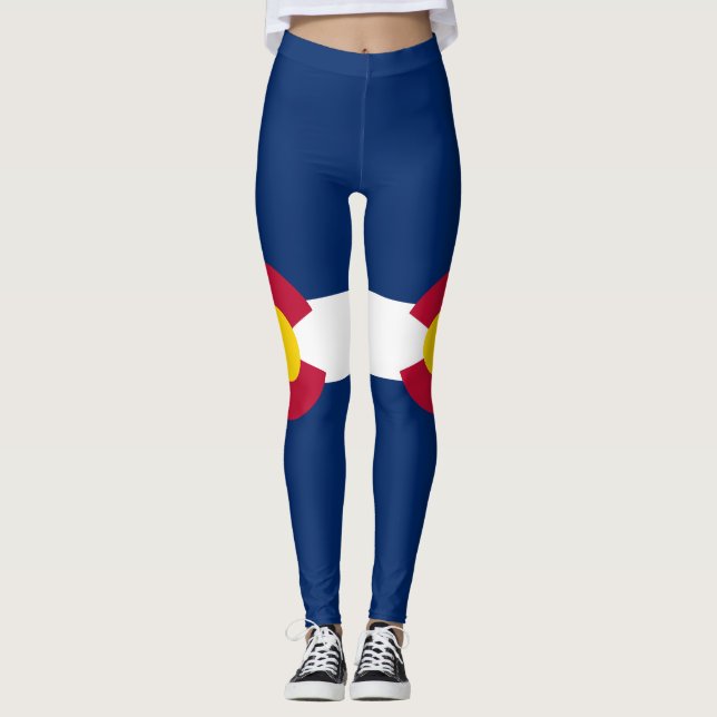Leggings Bandera Estatal de Colorado (Anverso)