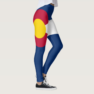 Leggings Bandera Estatal de Colorado