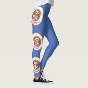 Leggings Bandera estatal de Minnesota