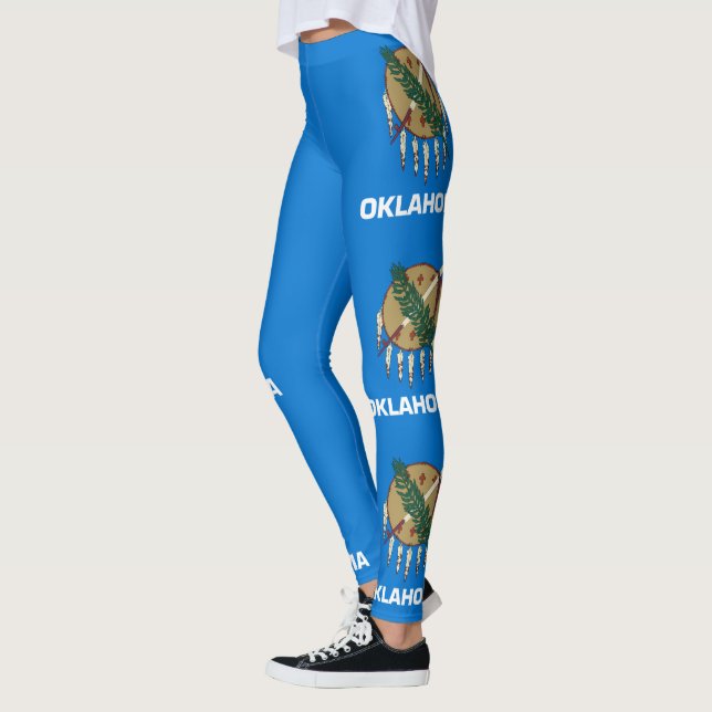 Leggings Bandera estatal de Oklahoma (Izquierda)