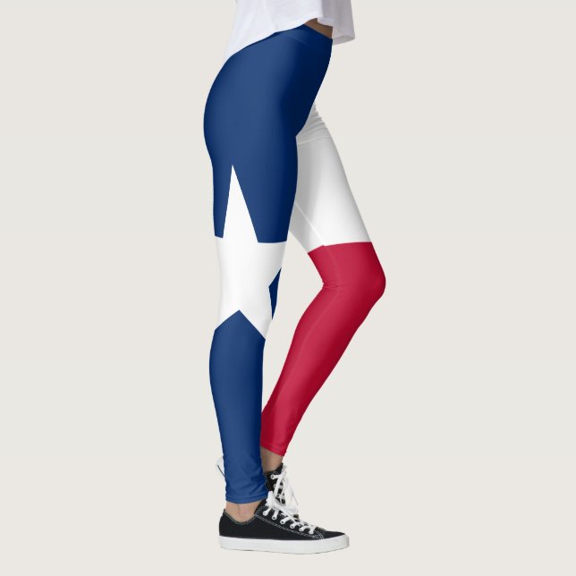 Leggings Bandera Estatal de Texas (Derecha)