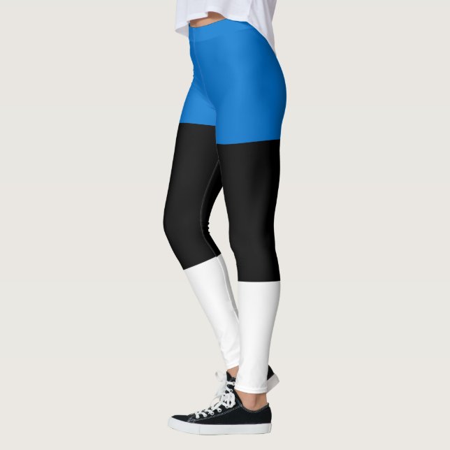 Leggings Bandera estonia (Izquierda)