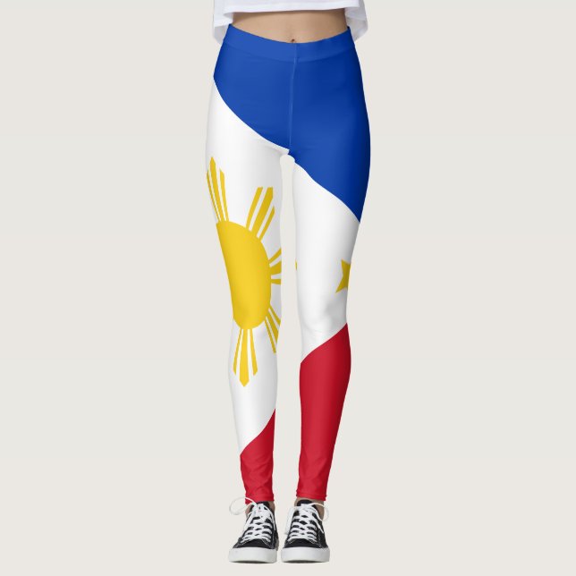 Leggings Bandera filipina de Filipinas (Anverso)