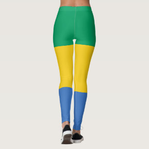 Leggings Bandera gabonesa (Gabón)