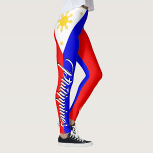 Leggings Bandera impresionante de Filipinas
