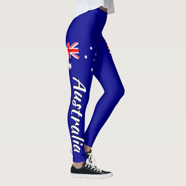 Leggings Bandera impresionante del australiano de Australia (Derecha)