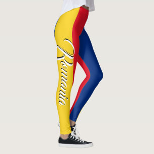 Leggings Bandera impresionante del rumano de Rumania