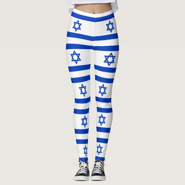 Leggings Bandera israelí (Israel) (Anverso)