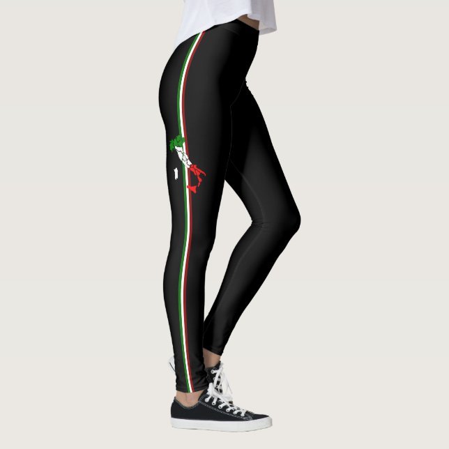 Leggings Bandera italiana (Derecha)