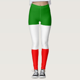 Leggings Bandera italiana de moda