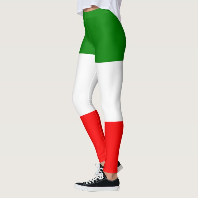 Leggings Bandera italiana de moda (Izquierda)