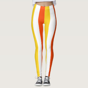 Leggings Bandera nacional de Bután con tiras verticales