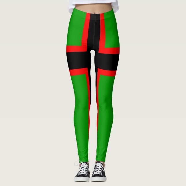 Leggings Bandera nacional de Karelia (Anverso)