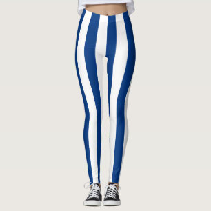 Leggings Bandera nacional finlandesa Colores verticales a r