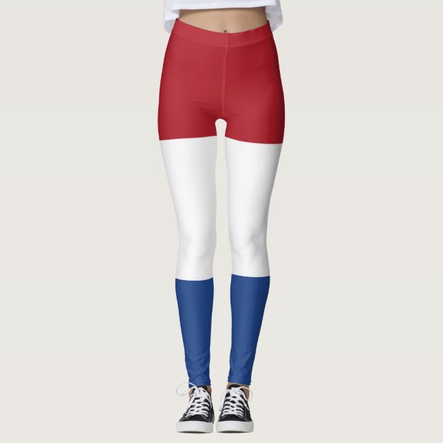 Leggings Bandera nacional holandesa (Anverso)
