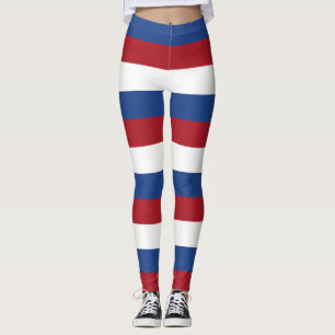 Leggings Bandera Nacional Neerlandesa Colores de banda hori