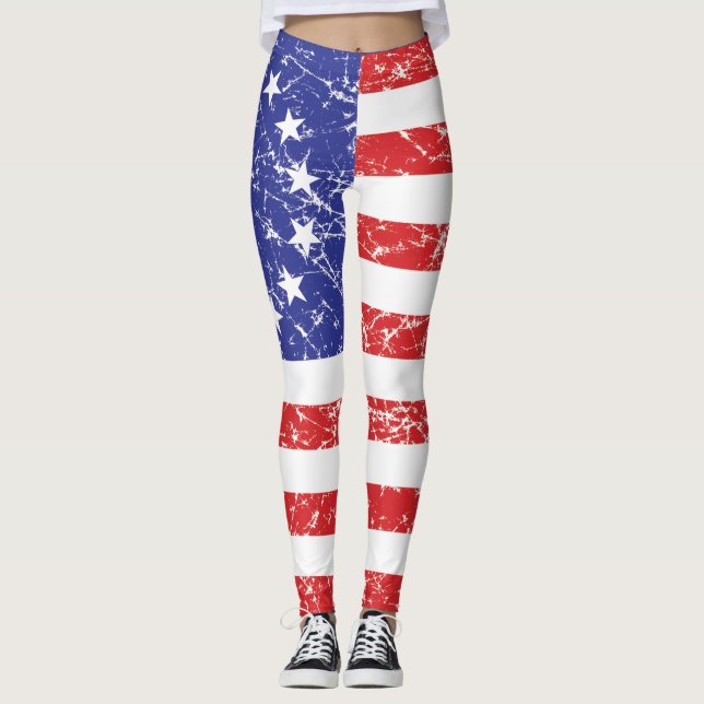 Leggings Bandera original de Betsy Ross (Anverso)