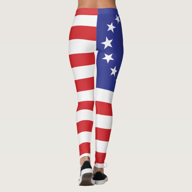 Leggings Bandera original de Betsy Ross (Reverso)