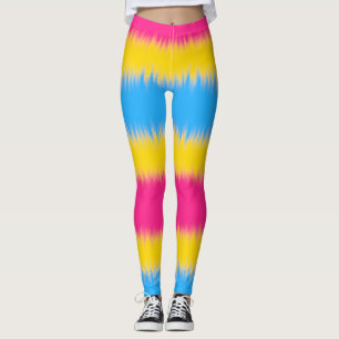 Leggings Bandera Pansexual Bandera Banda ancha