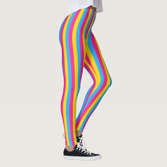 Leggings Bandera Pansexual y Bandera del Orgullo / Bandera  (Derecha)