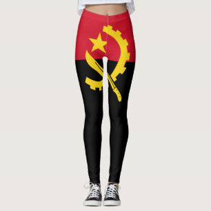 Leggings Bandera patriótica angoleña