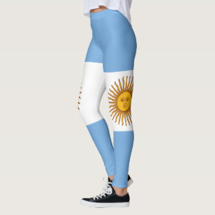 Leggings Bandera Patriótica Argentina