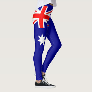 Leggings Bandera patriótica australiana