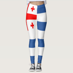Leggings Bandera patriótica de Adjara