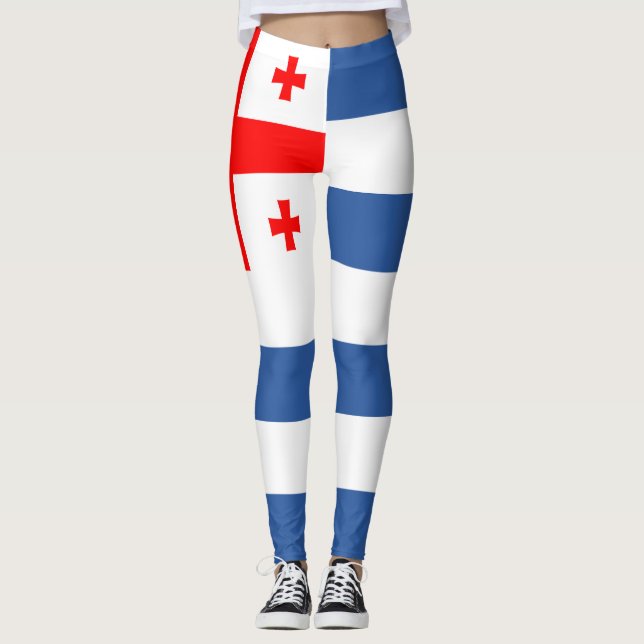 Leggings Bandera patriótica de Adjara (Anverso)