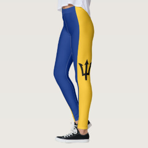 Leggings Bandera Patriótica de Barbados