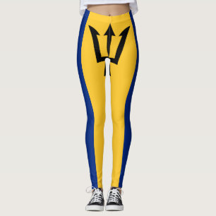Leggings Bandera Patriótica de Barbados