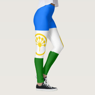 Leggings Bandera patriótica de Bashkortostán