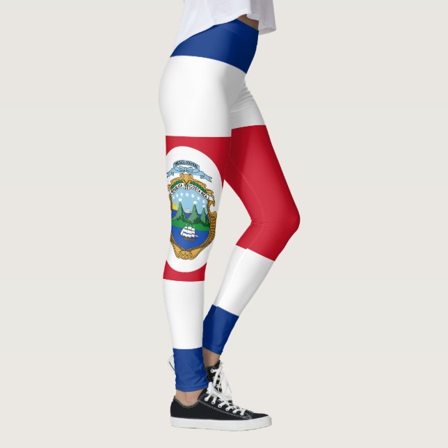 Leggings Bandera Patriótica de Costa Rica (Derecha)