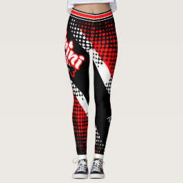 Leggings Bandera Patriótica de Trinidad y Tobago Trini hast