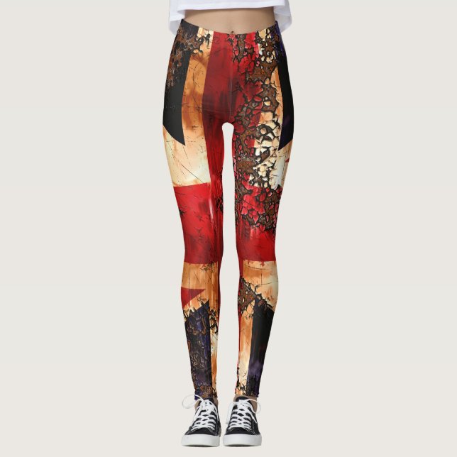 Leggings Bandera Patriótica del Reino Unido (Anverso)